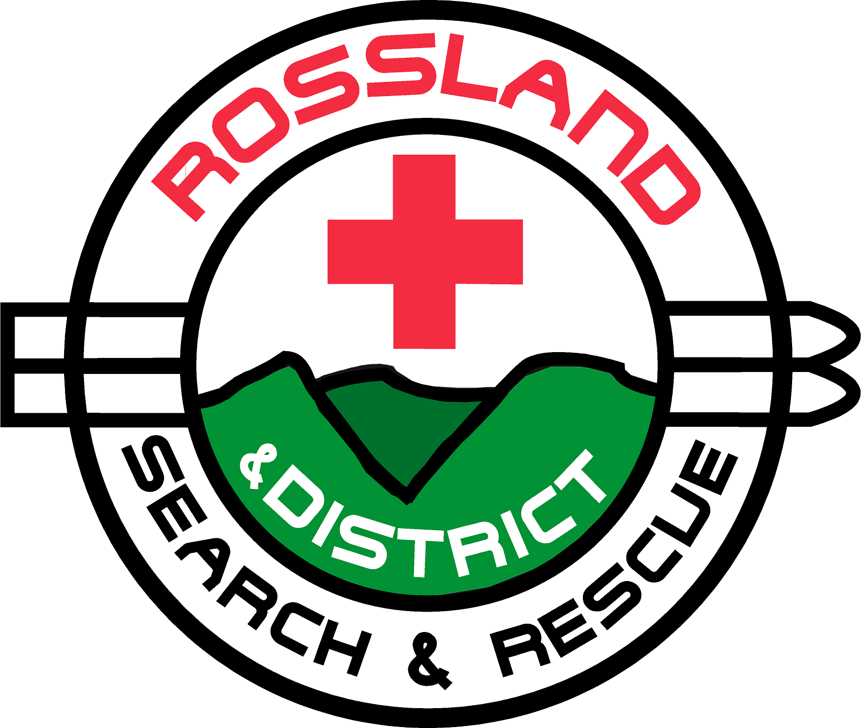 Rossland Search and Rescue logo